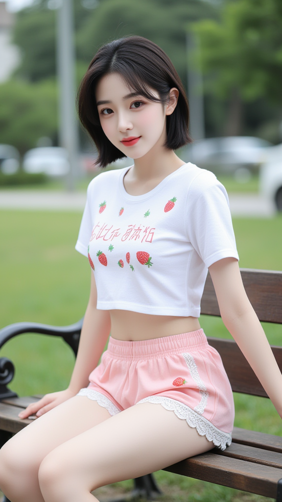 短发女孩