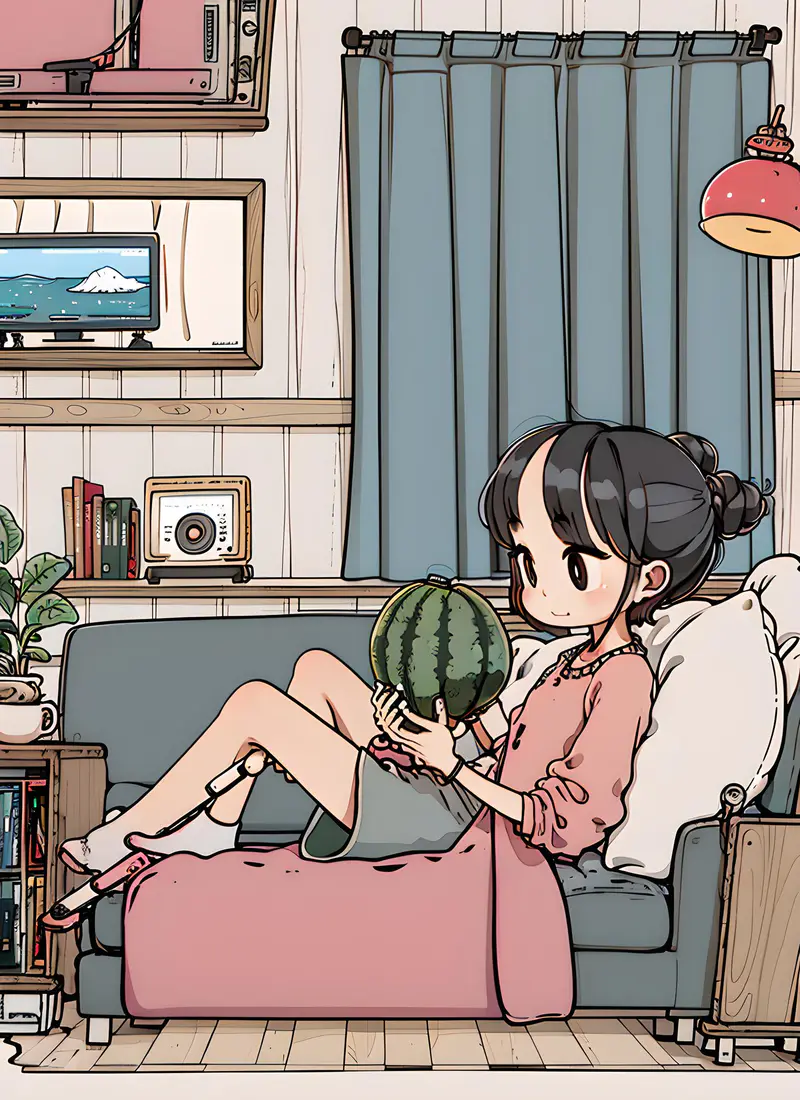 夏天吃西瓜