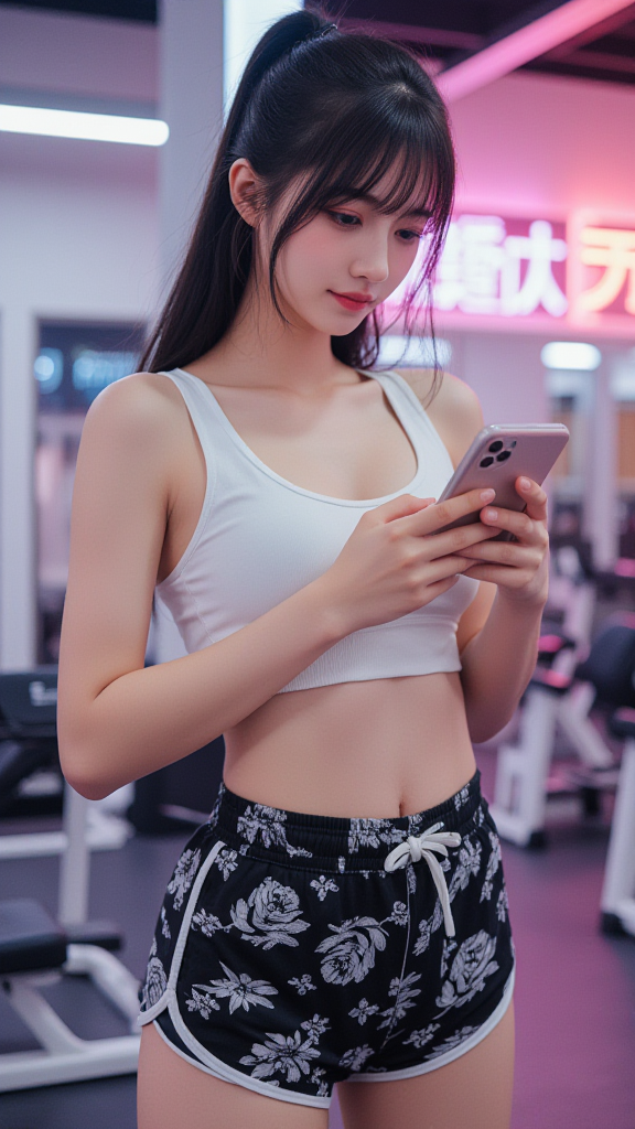 健身房女孩