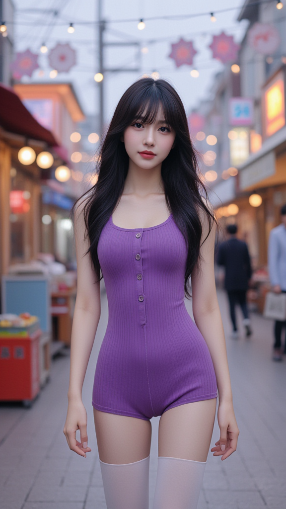街拍美女