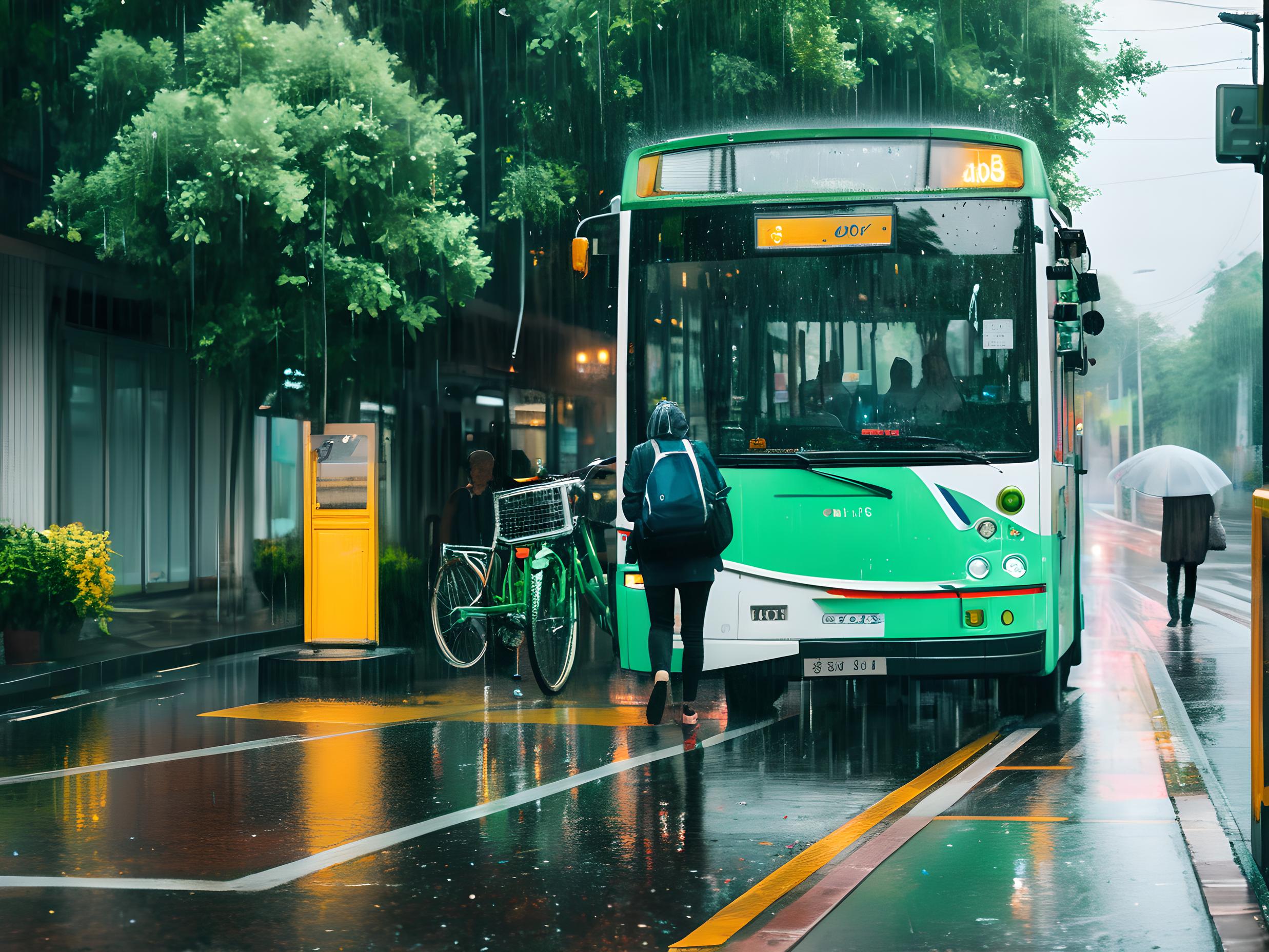 下雨天