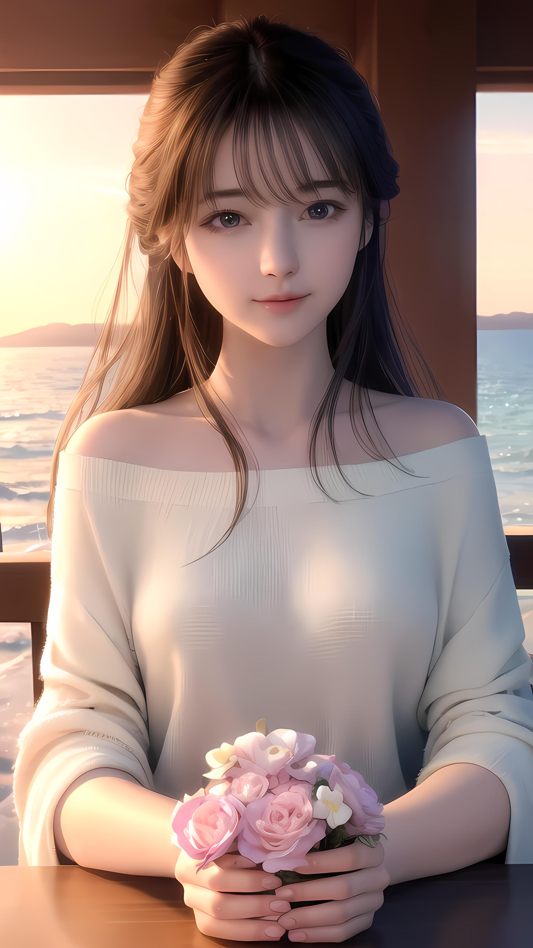 美女