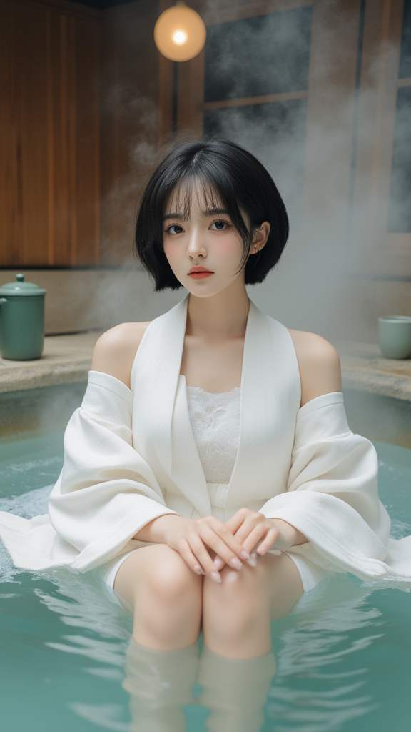 短发女孩