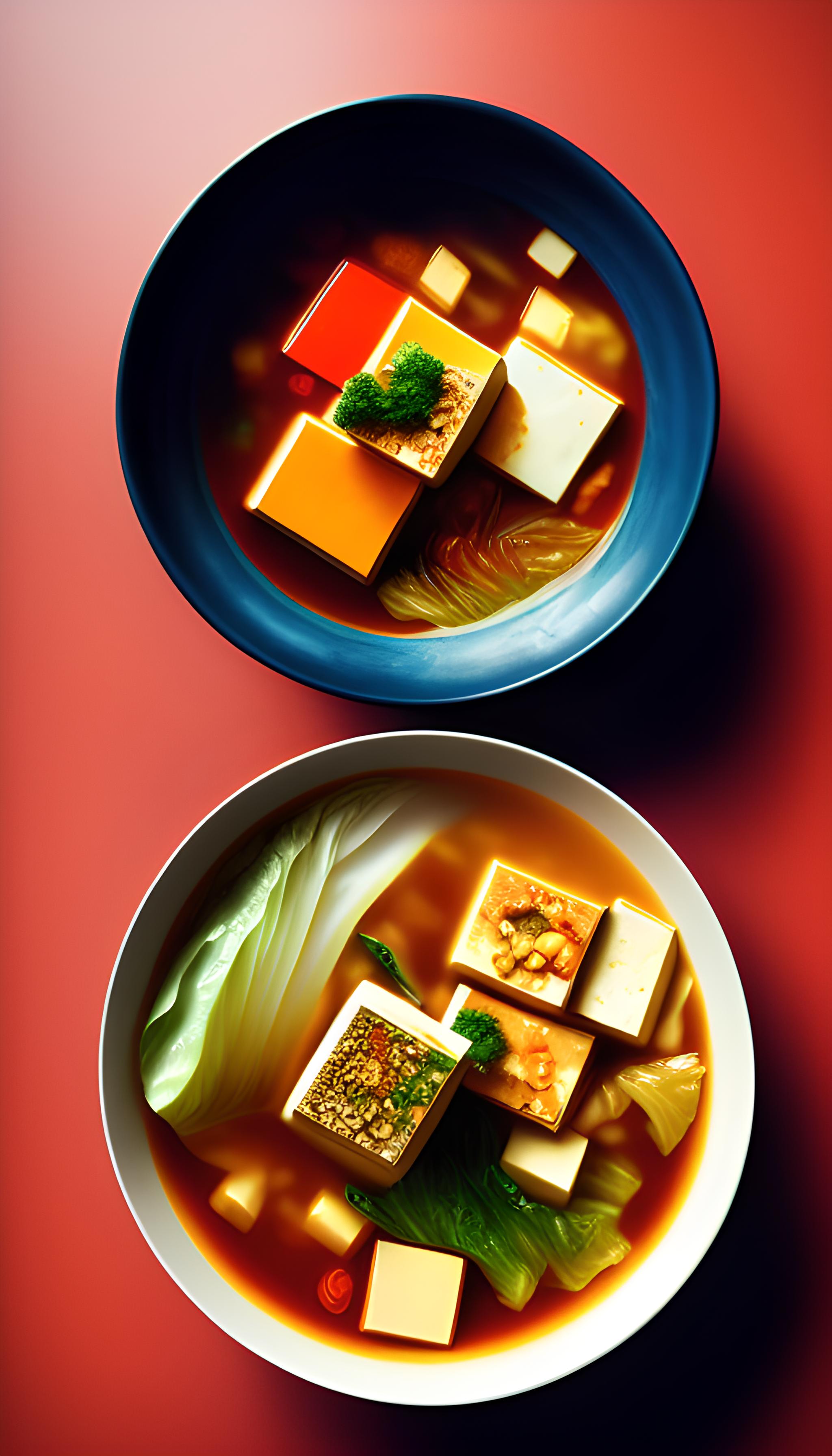 红汤白菜豆腐