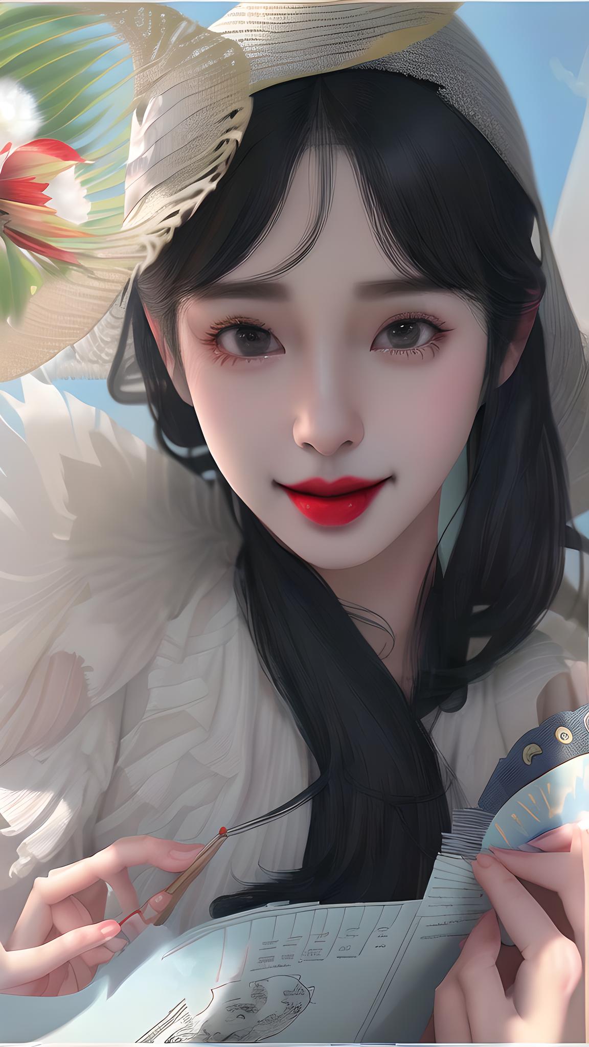 甜美少女