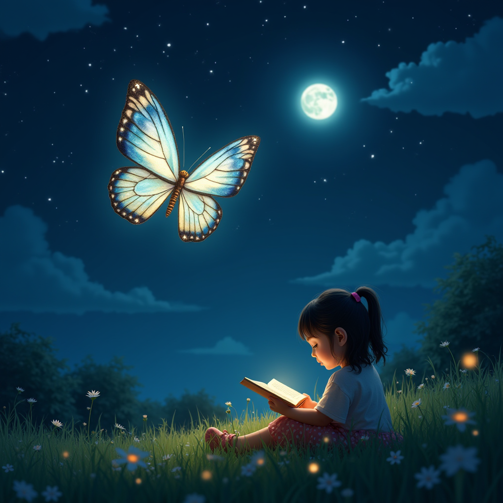夜空中最大的蝴蝶