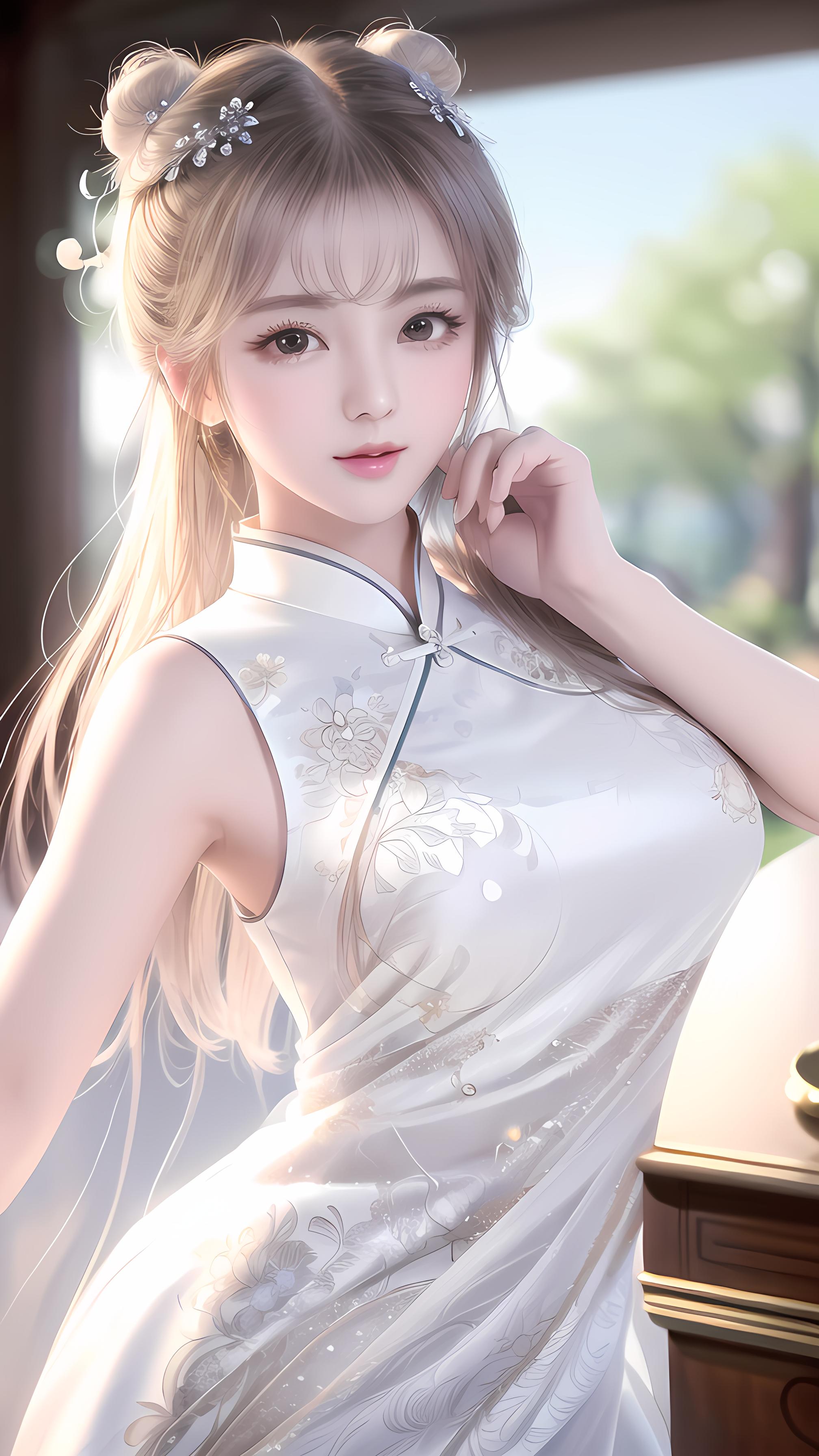 旗袍少女