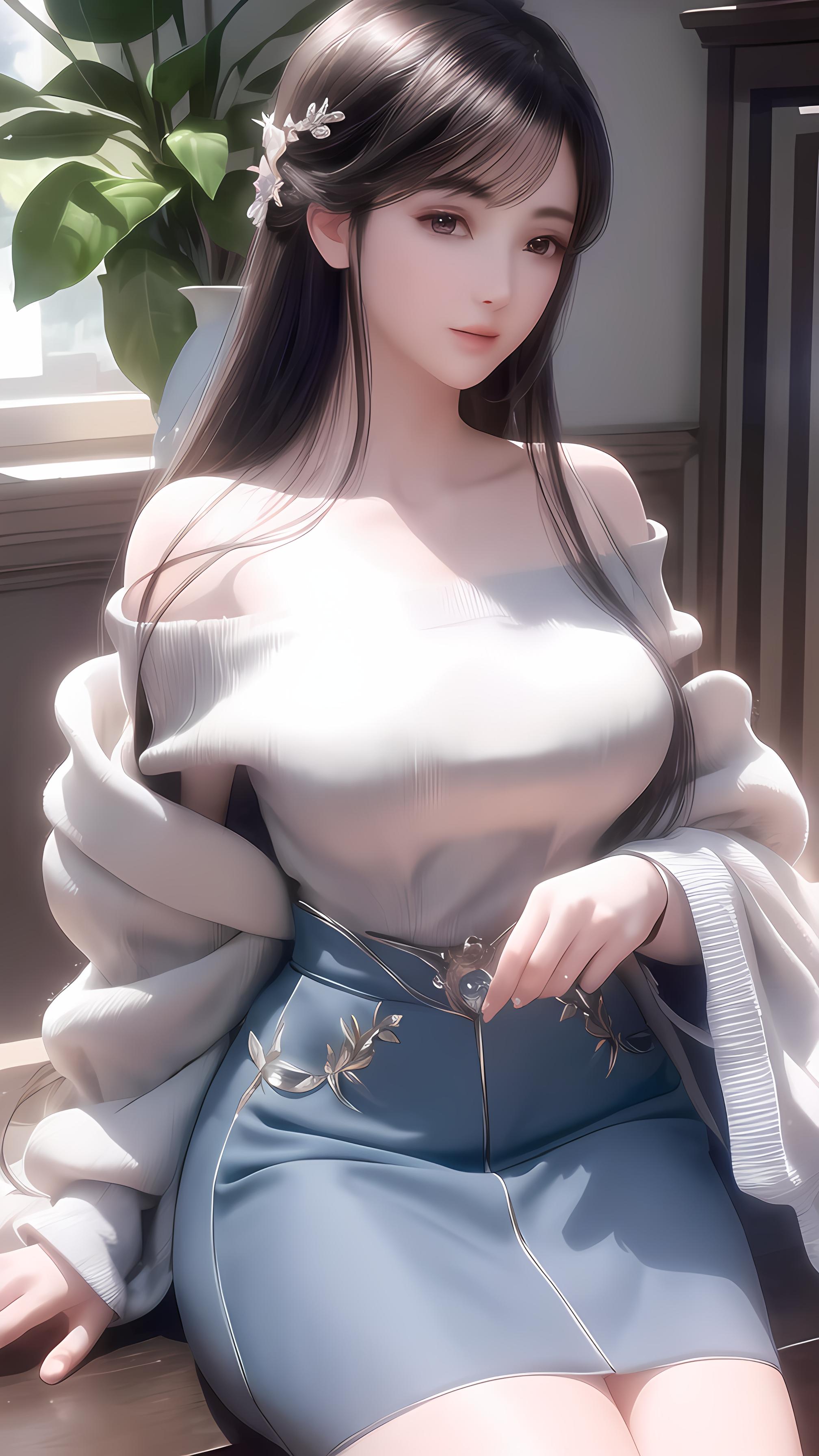 美女