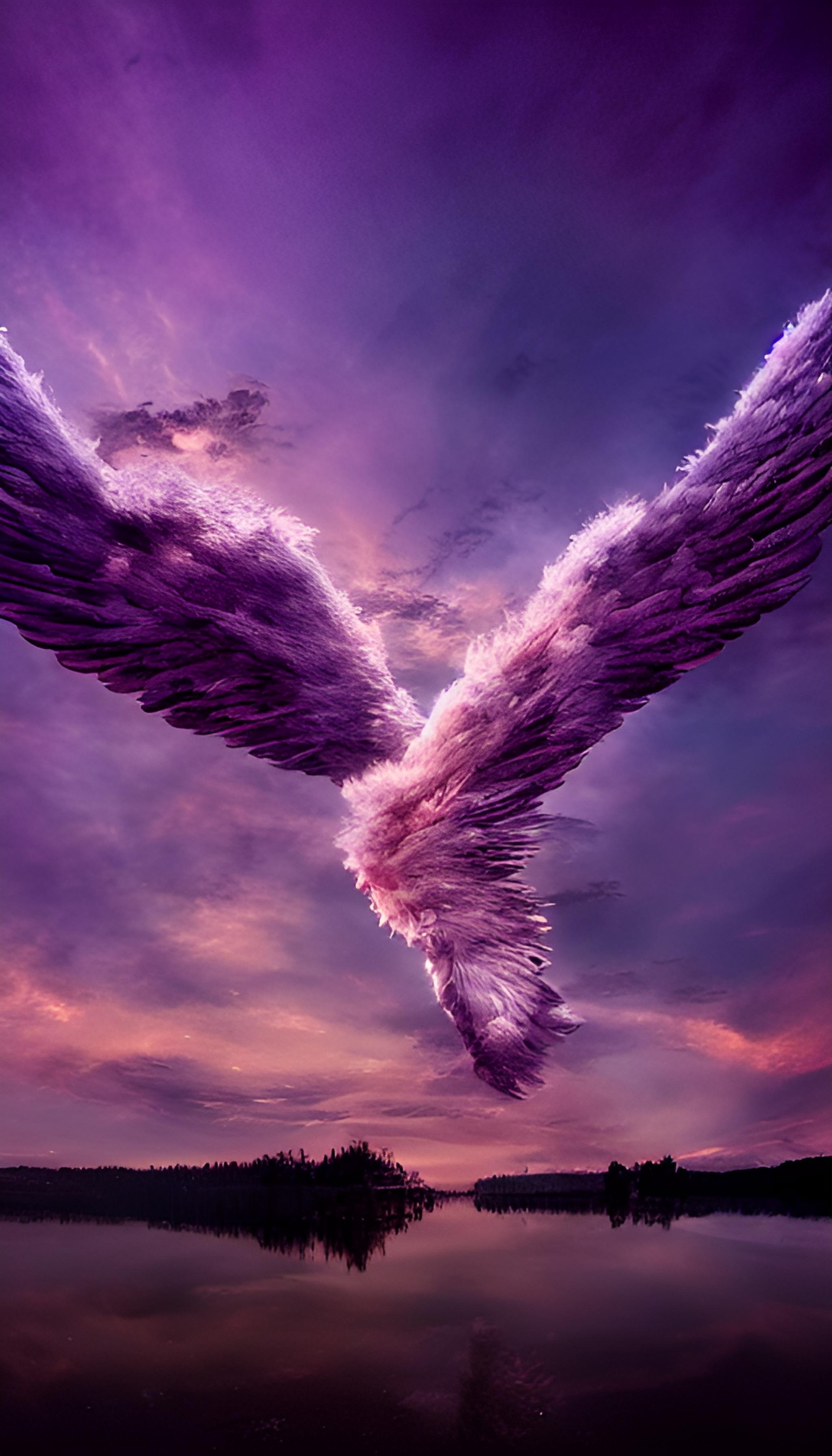 粉色天使的翅膀
