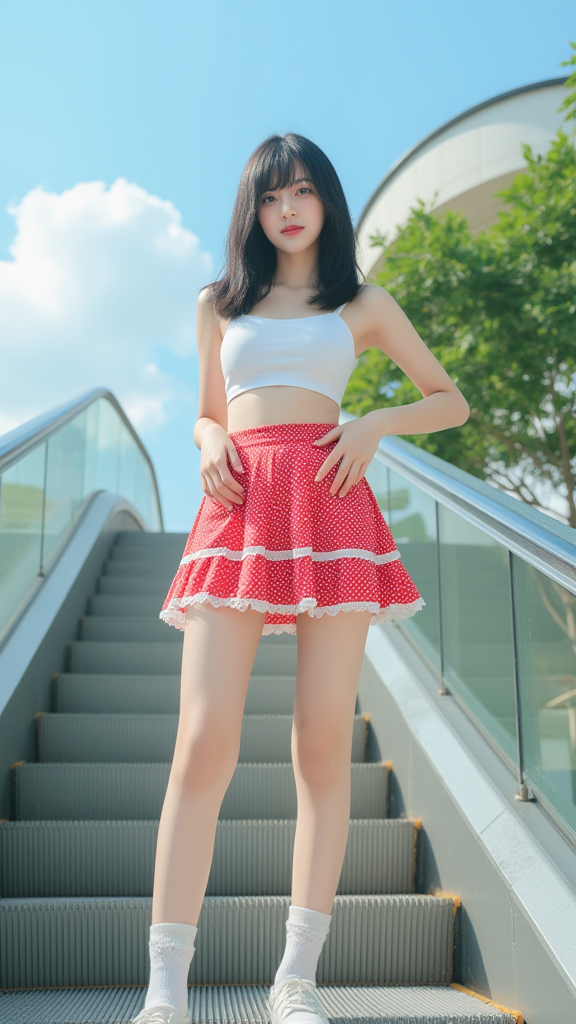 大长腿美女