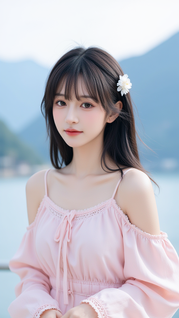 露肩女孩