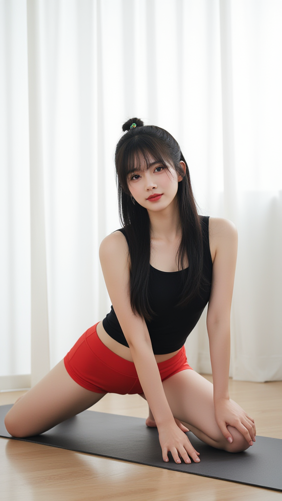 瑜伽女孩