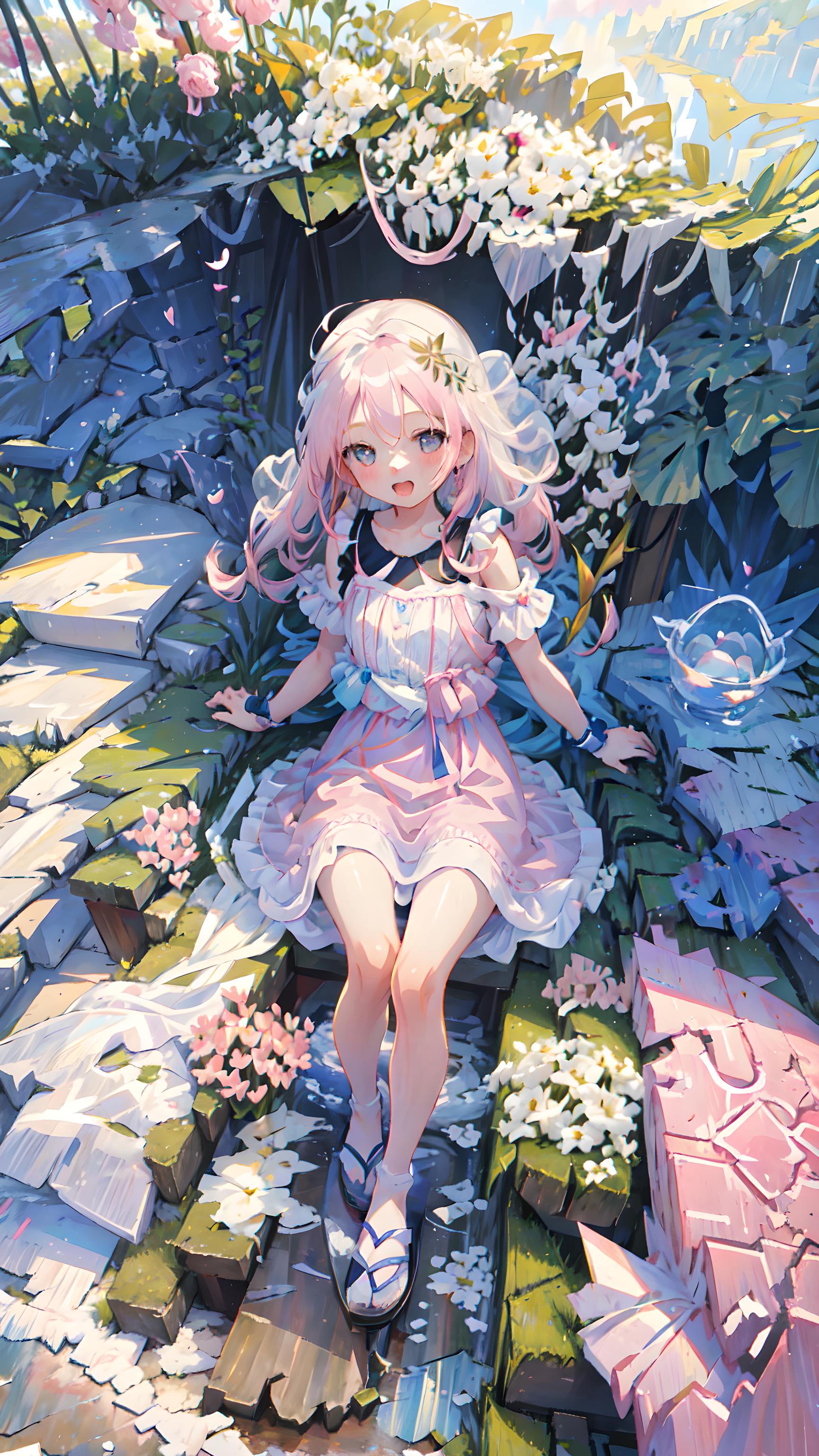 很仙的美少女