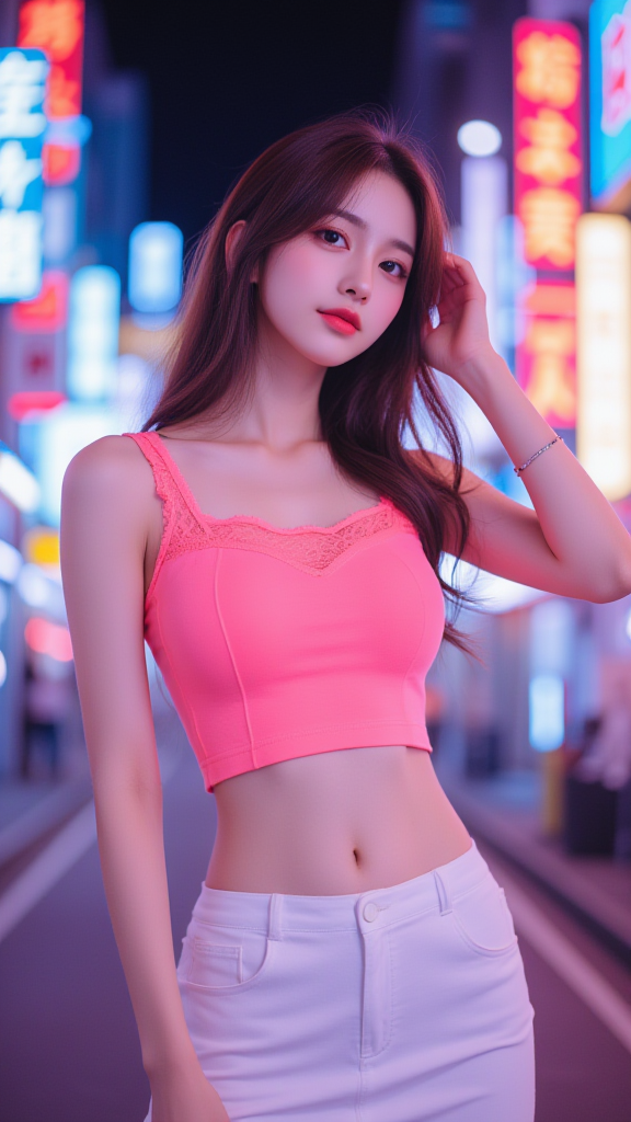 小蛮腰女孩