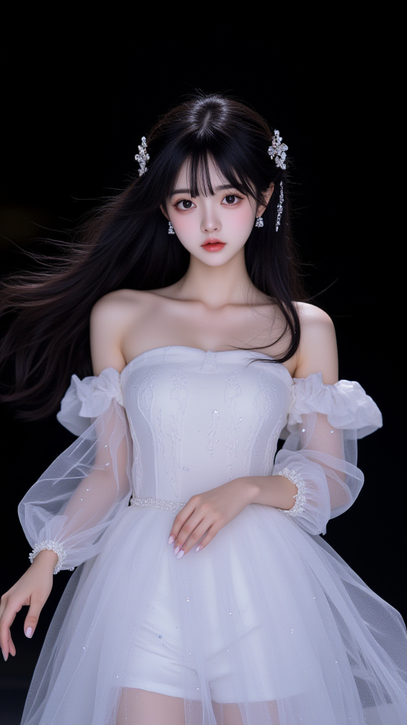美丽锁骨女孩