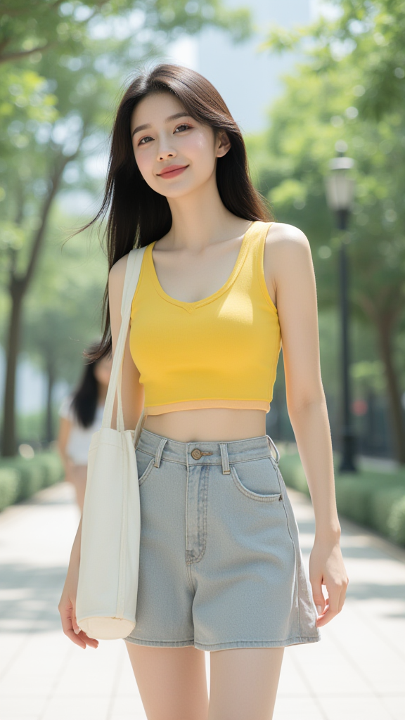 街拍美女