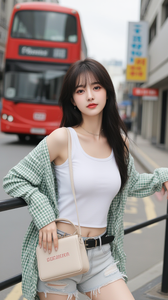 街拍美女