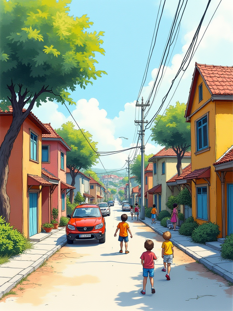 城镇街道