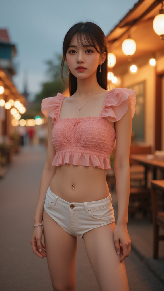 小蛮腰女孩