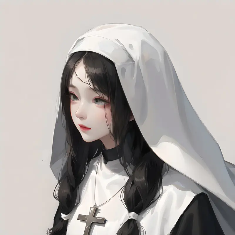 白发修女