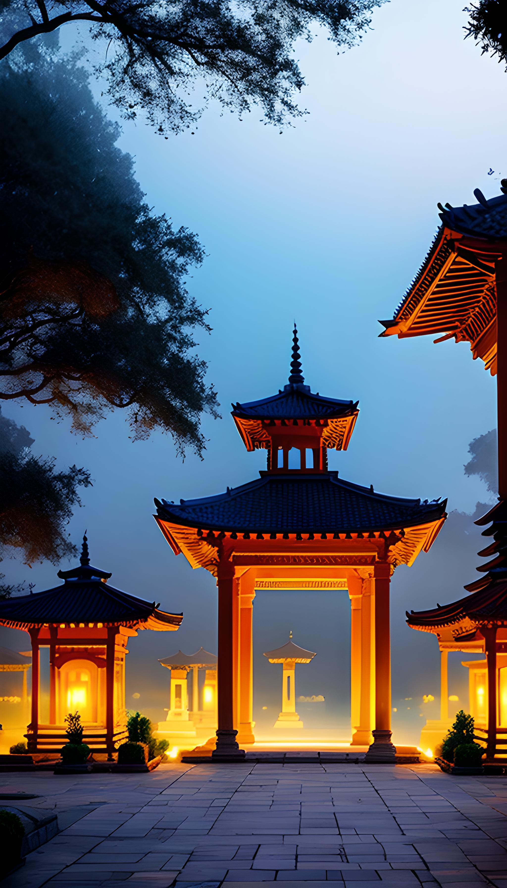 古建筑阁楼