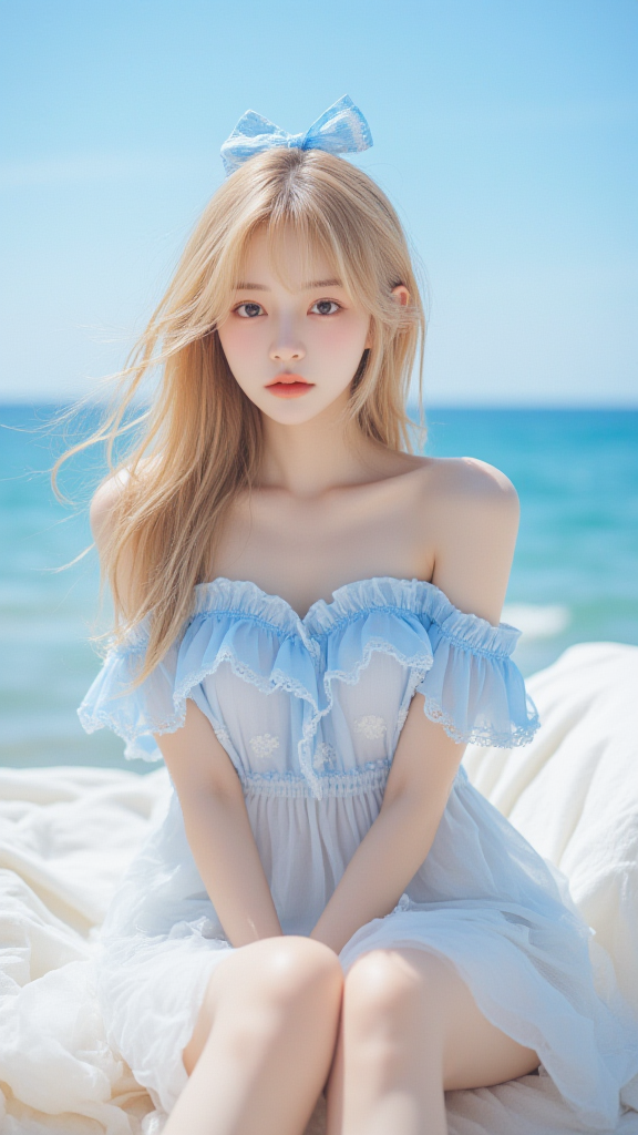美丽锁骨女孩
