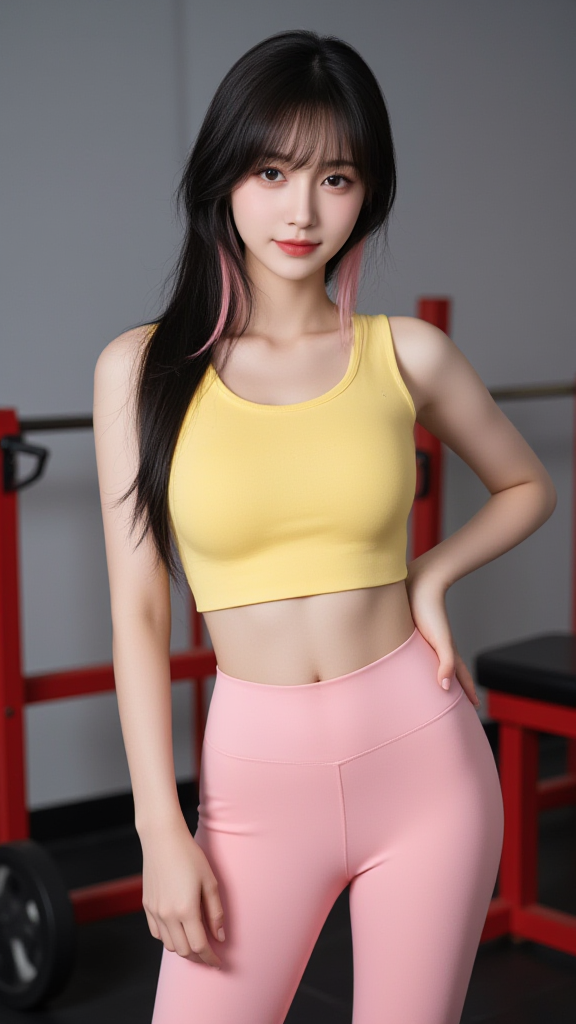 健身房女孩