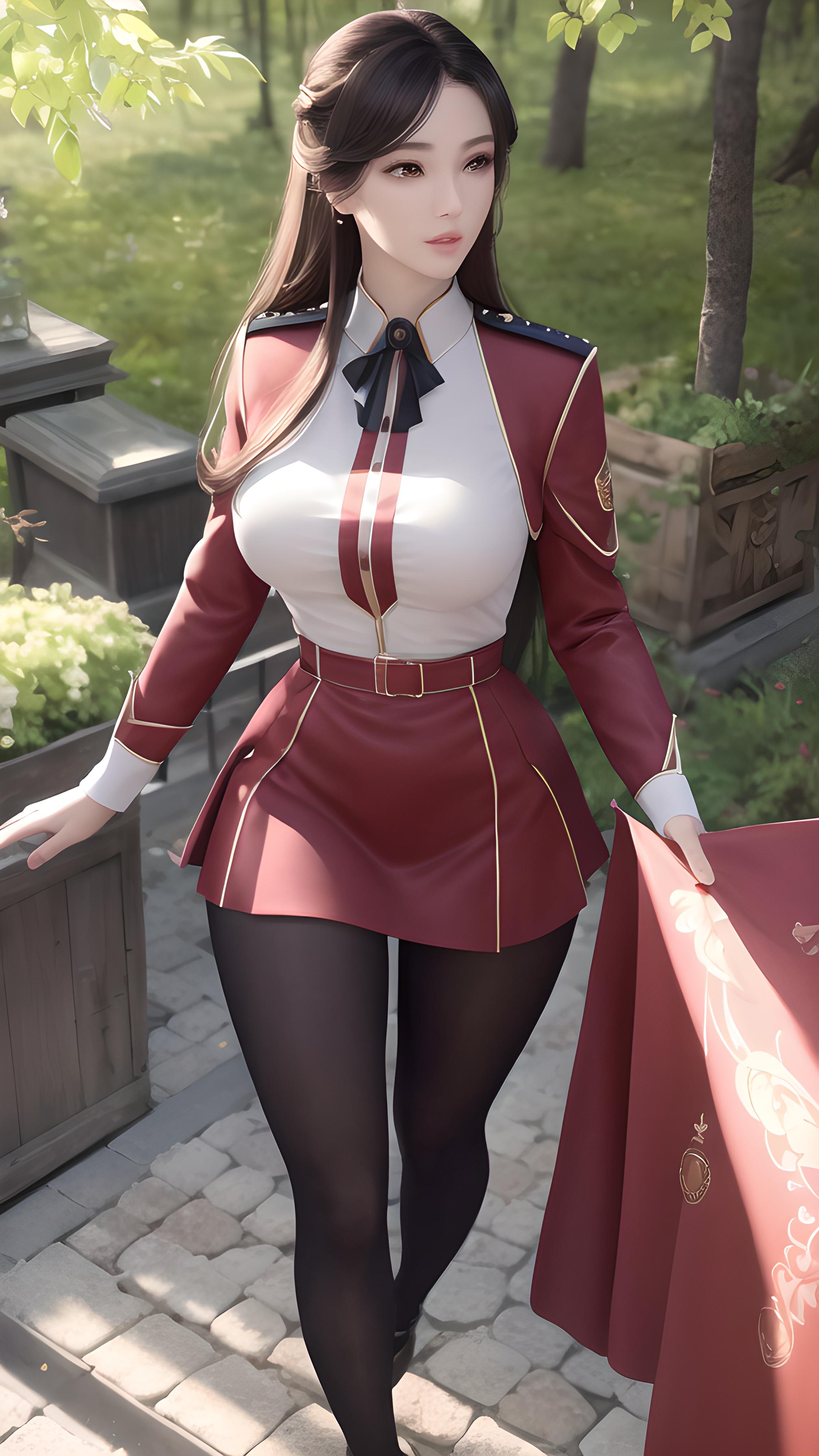 制服美女