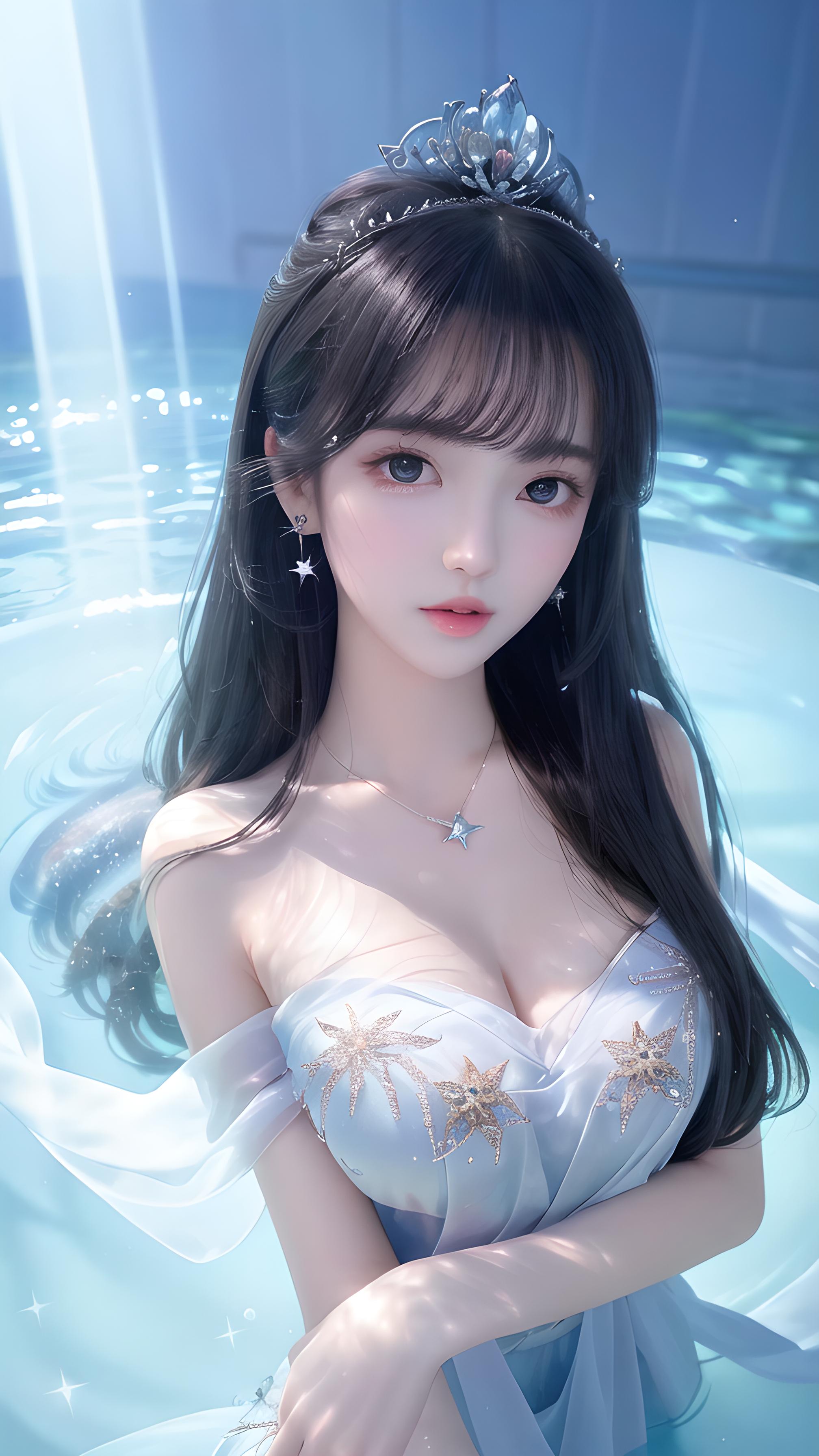 水中少女