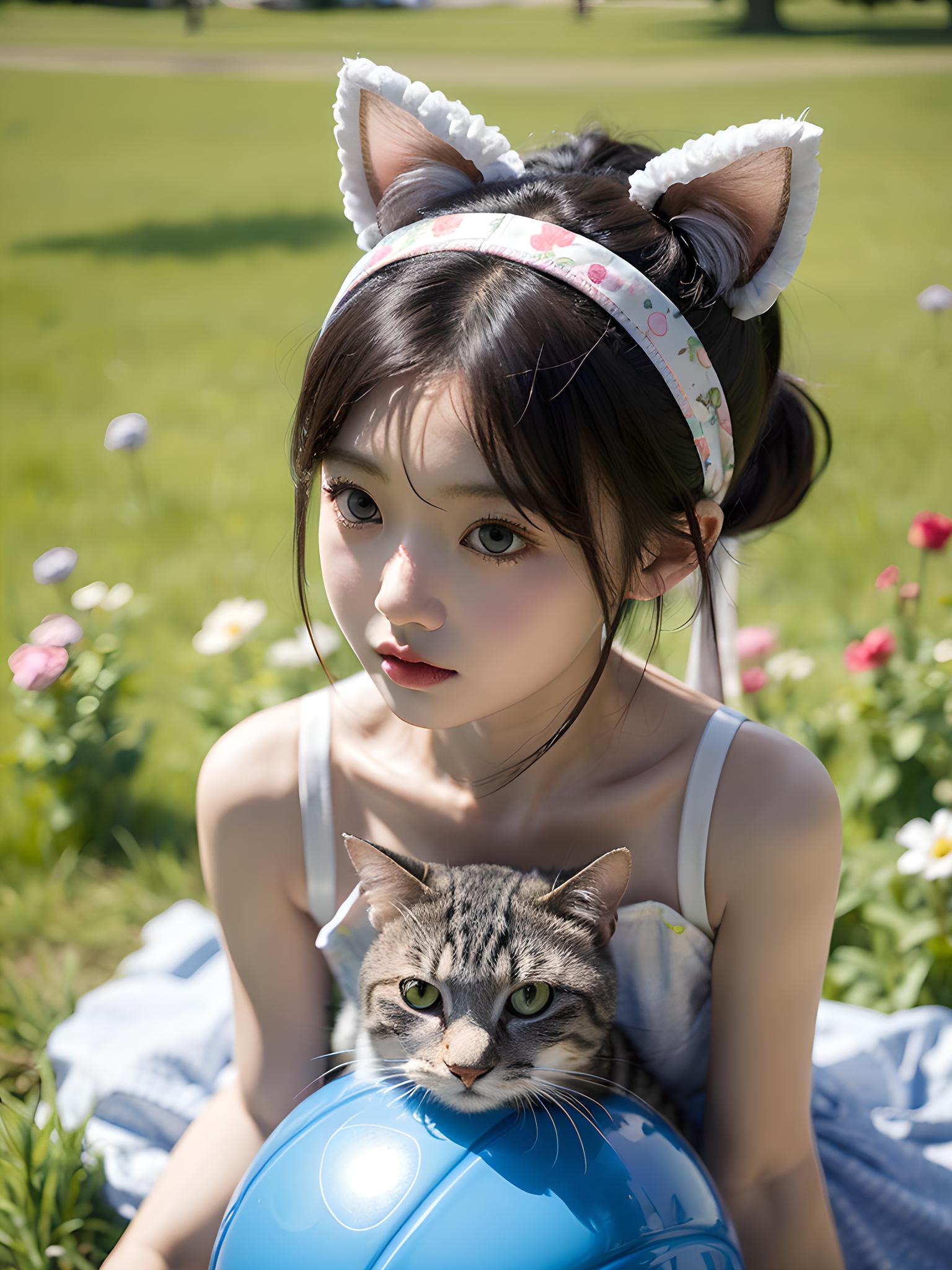 猫的女孩