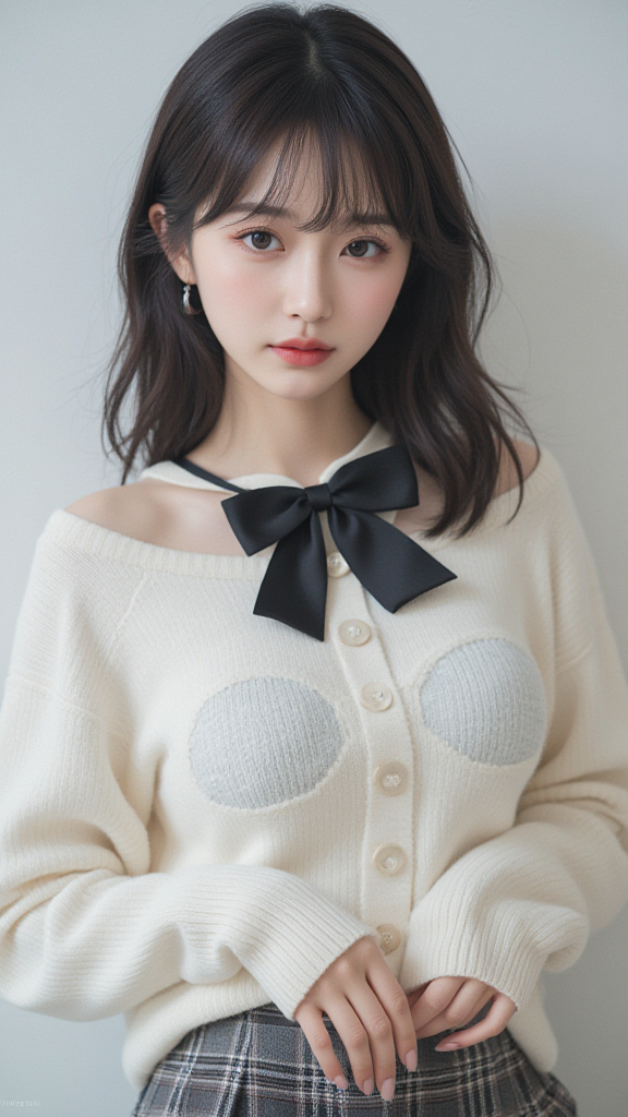 蝴蝶结女孩