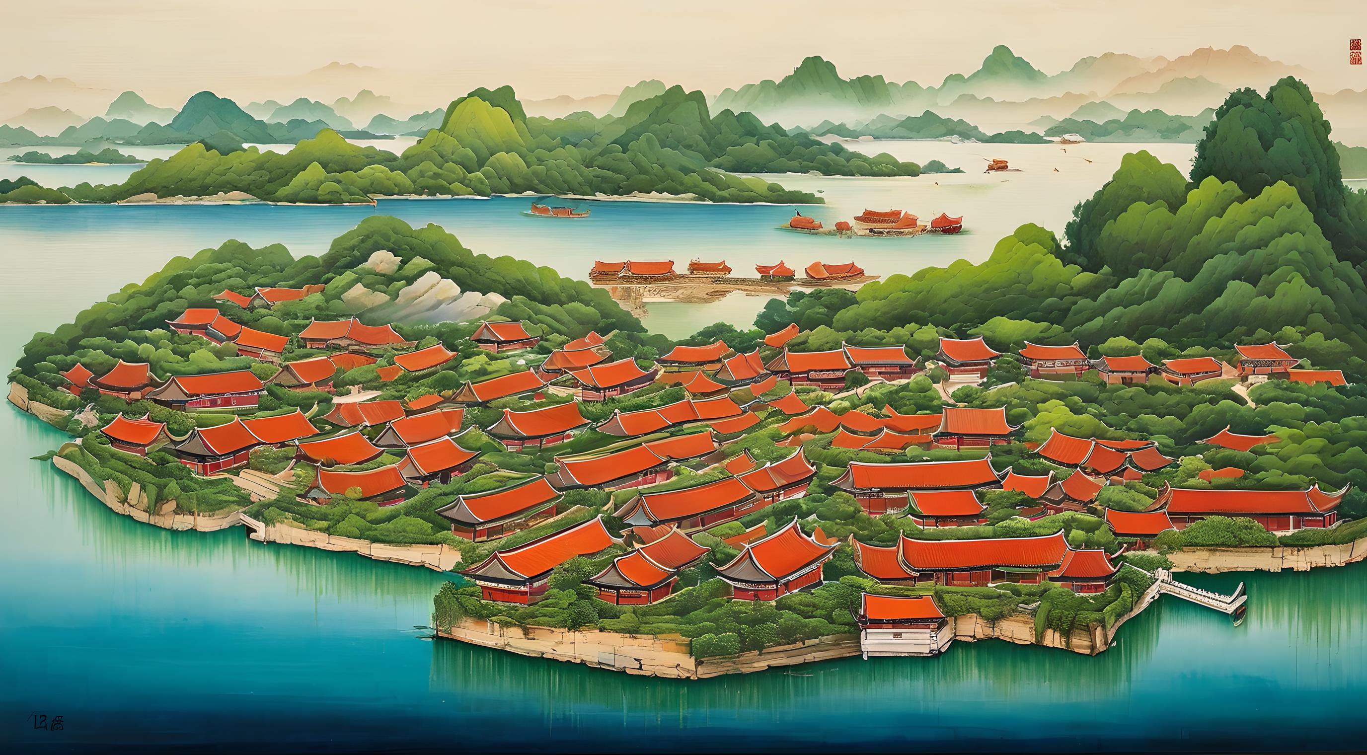 千岛湖桂花岛