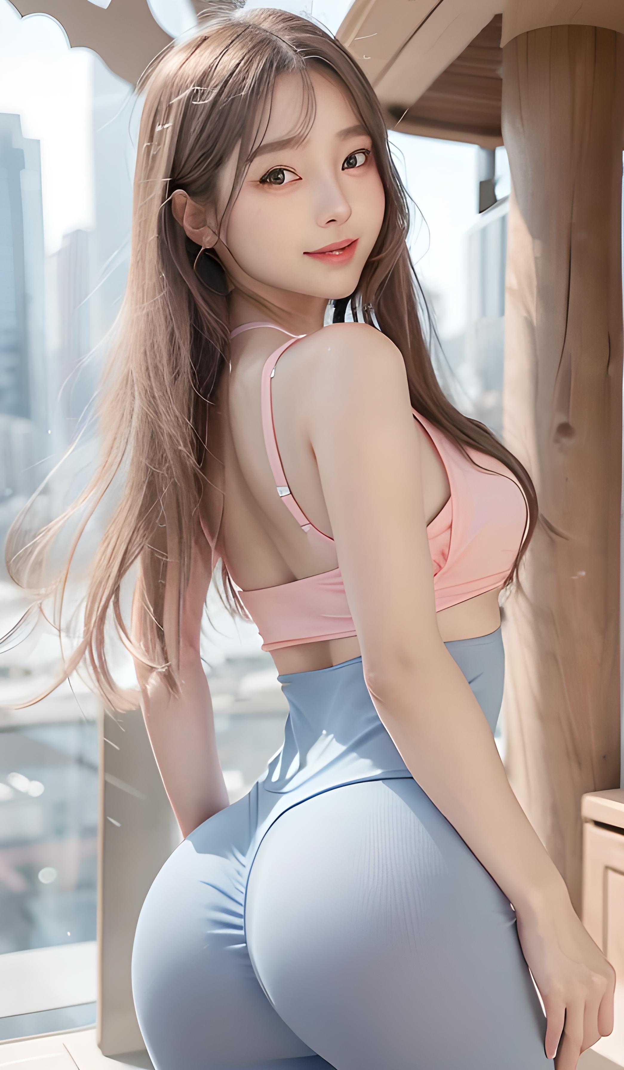 靓丽的少女