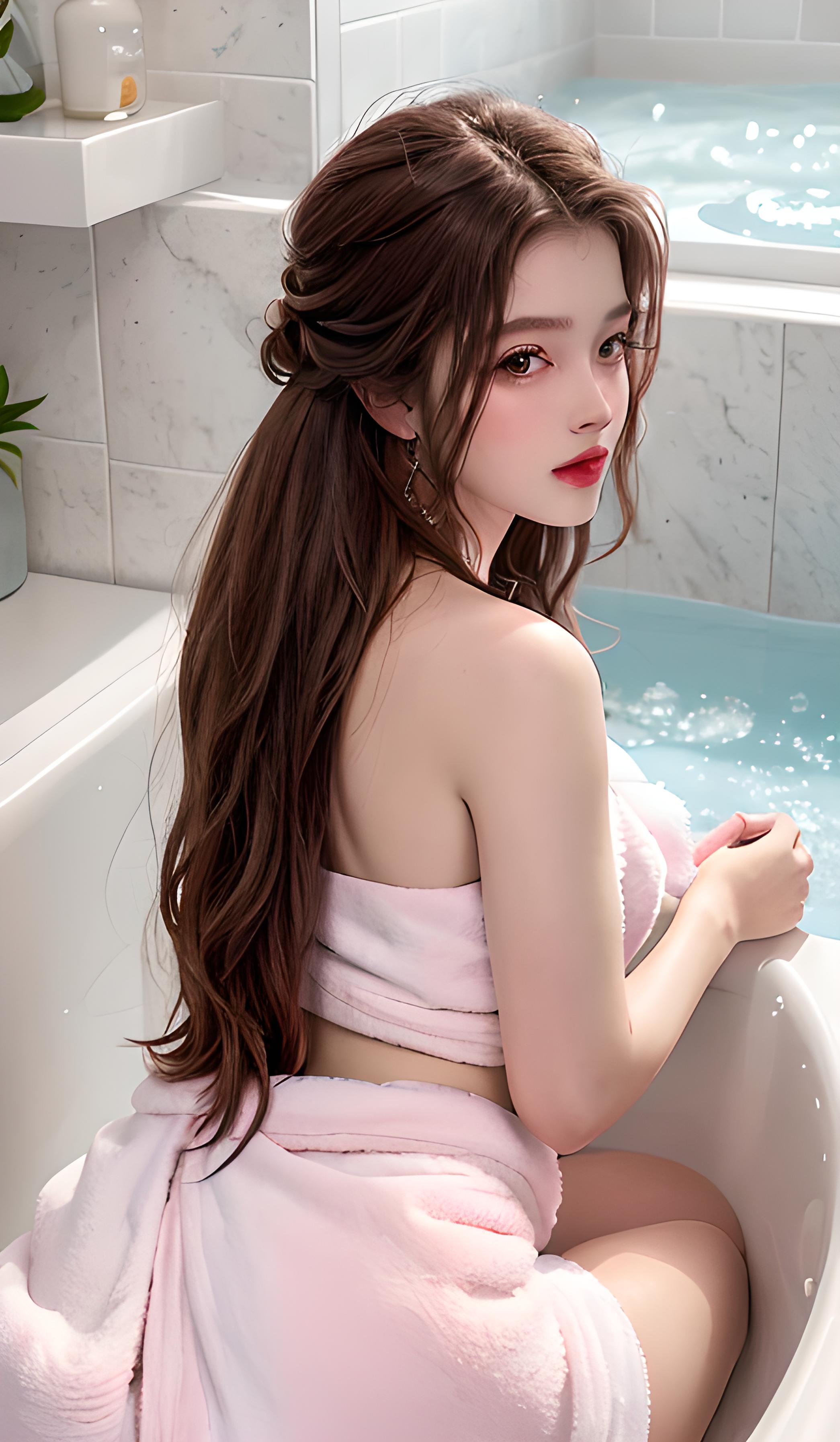 浴缸🛁美女