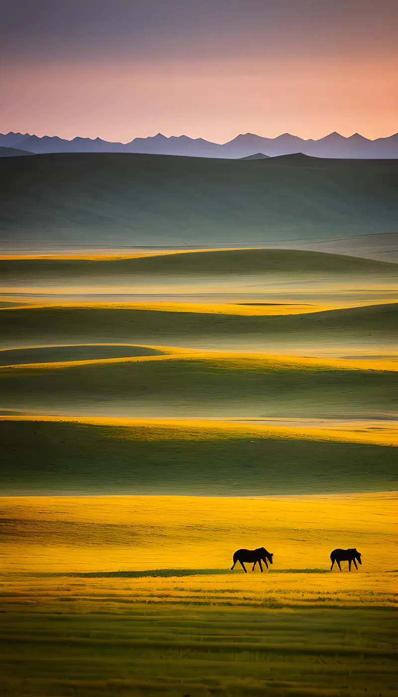 蒙古大草原