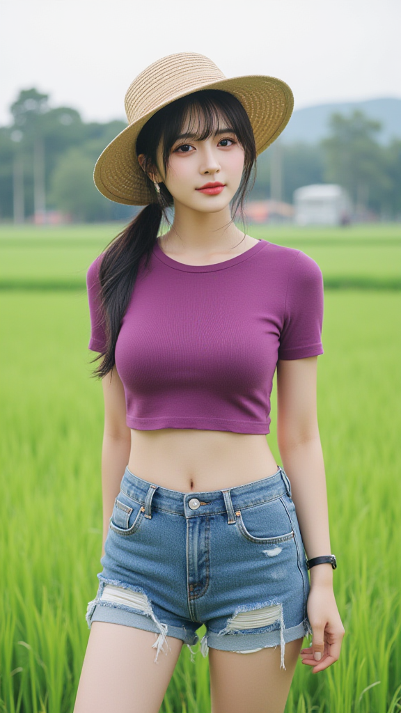 稻田女孩