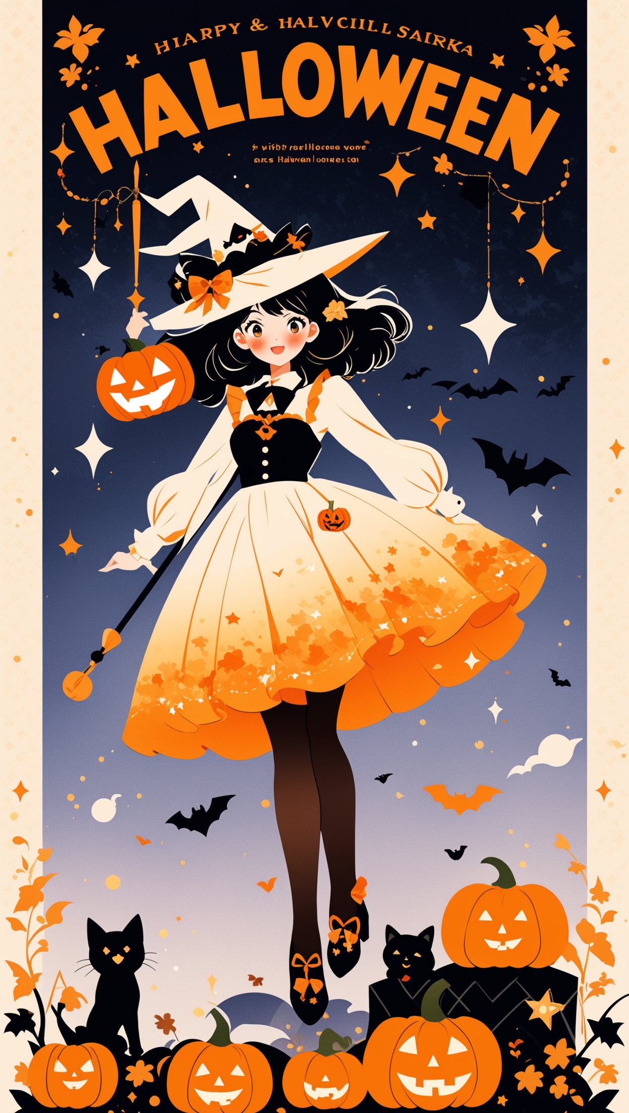 万圣节少女🎃🎃