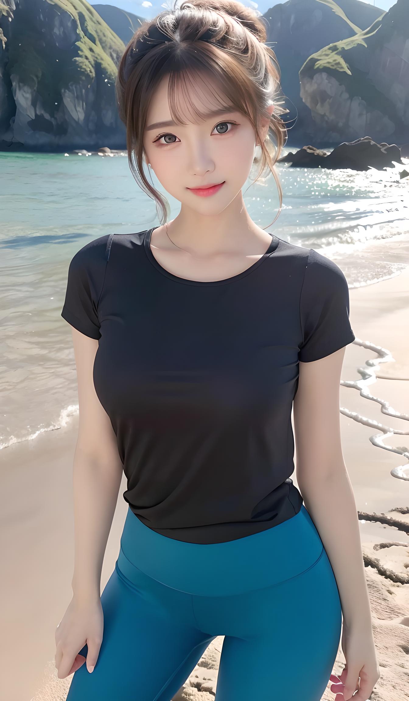 海边女孩