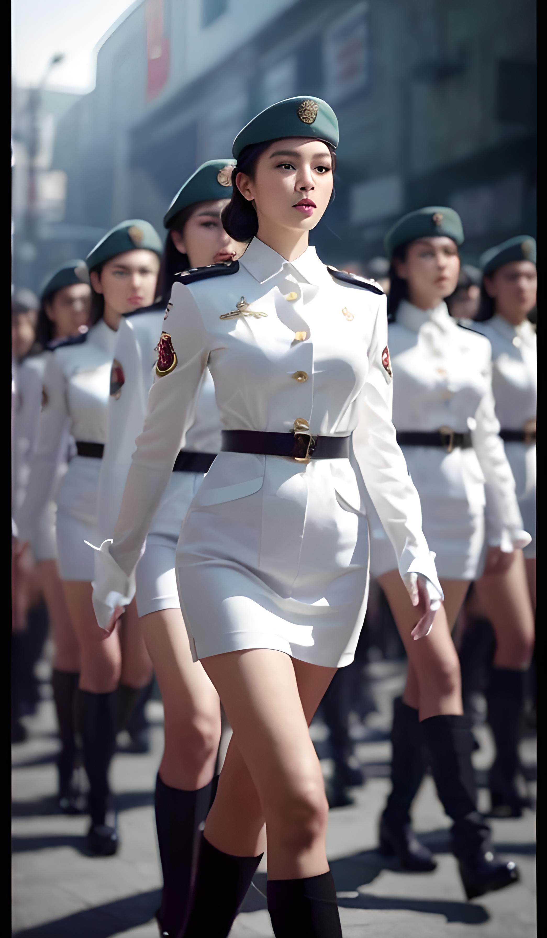 女兵方阵