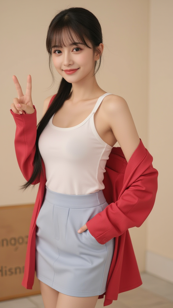 露肩女孩