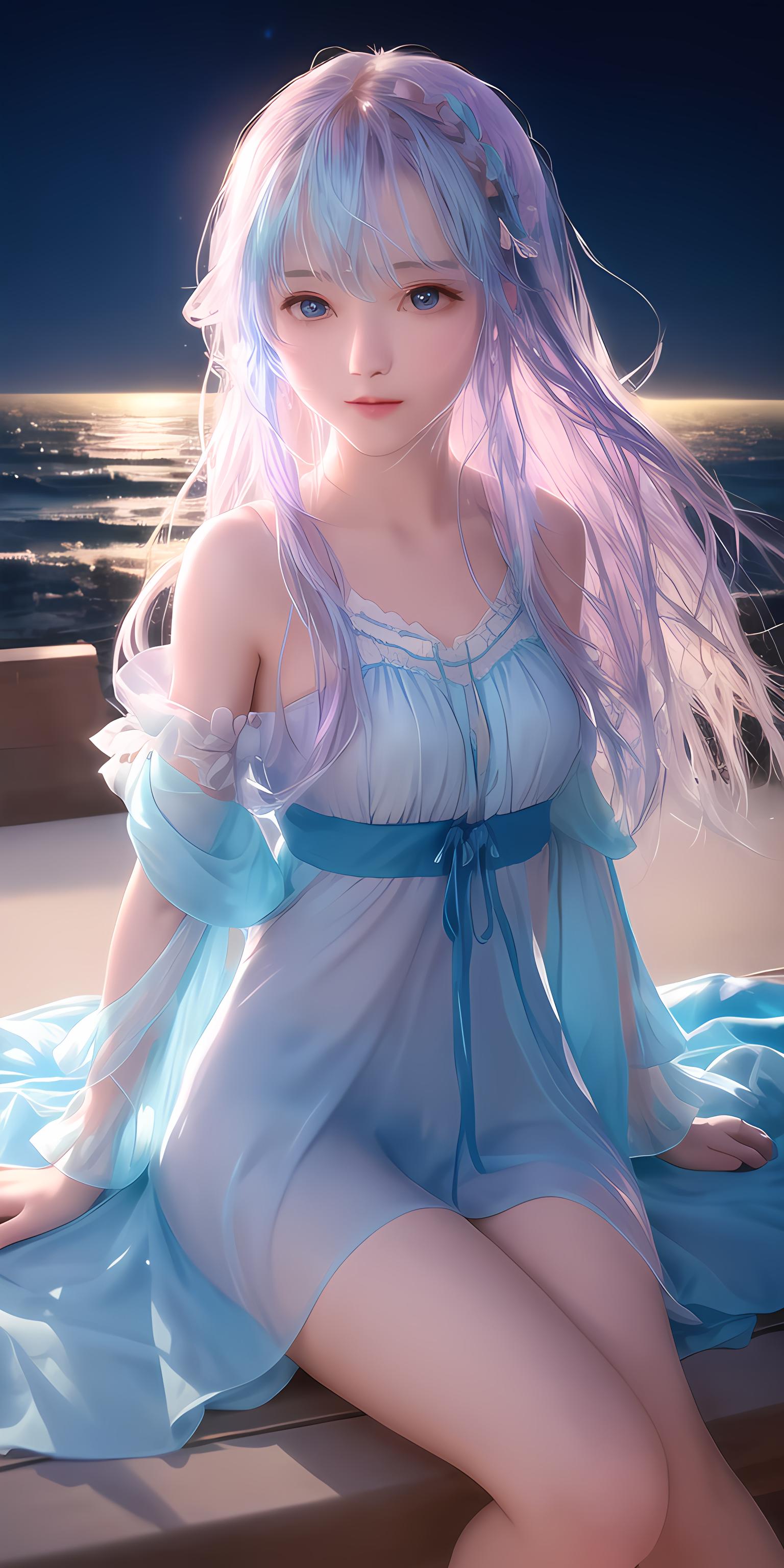 海边少女