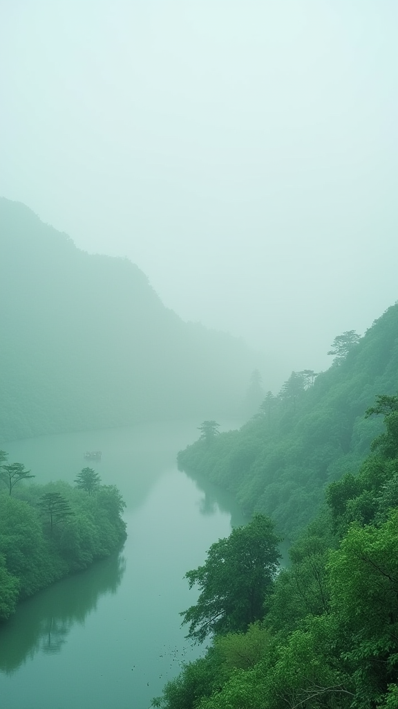 烟雨朦胧