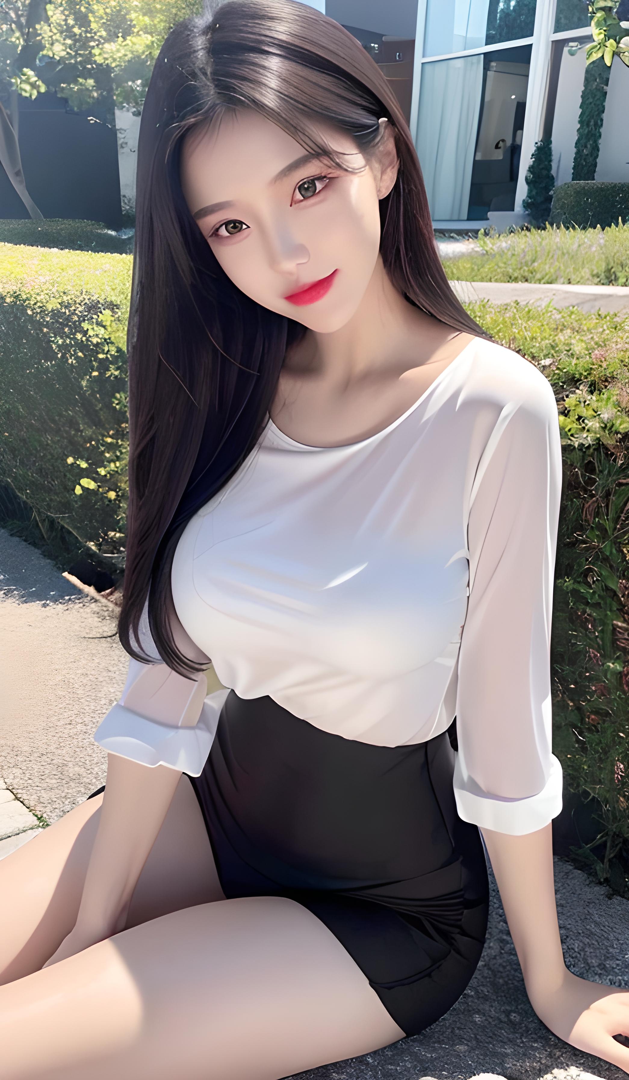 清爽美女