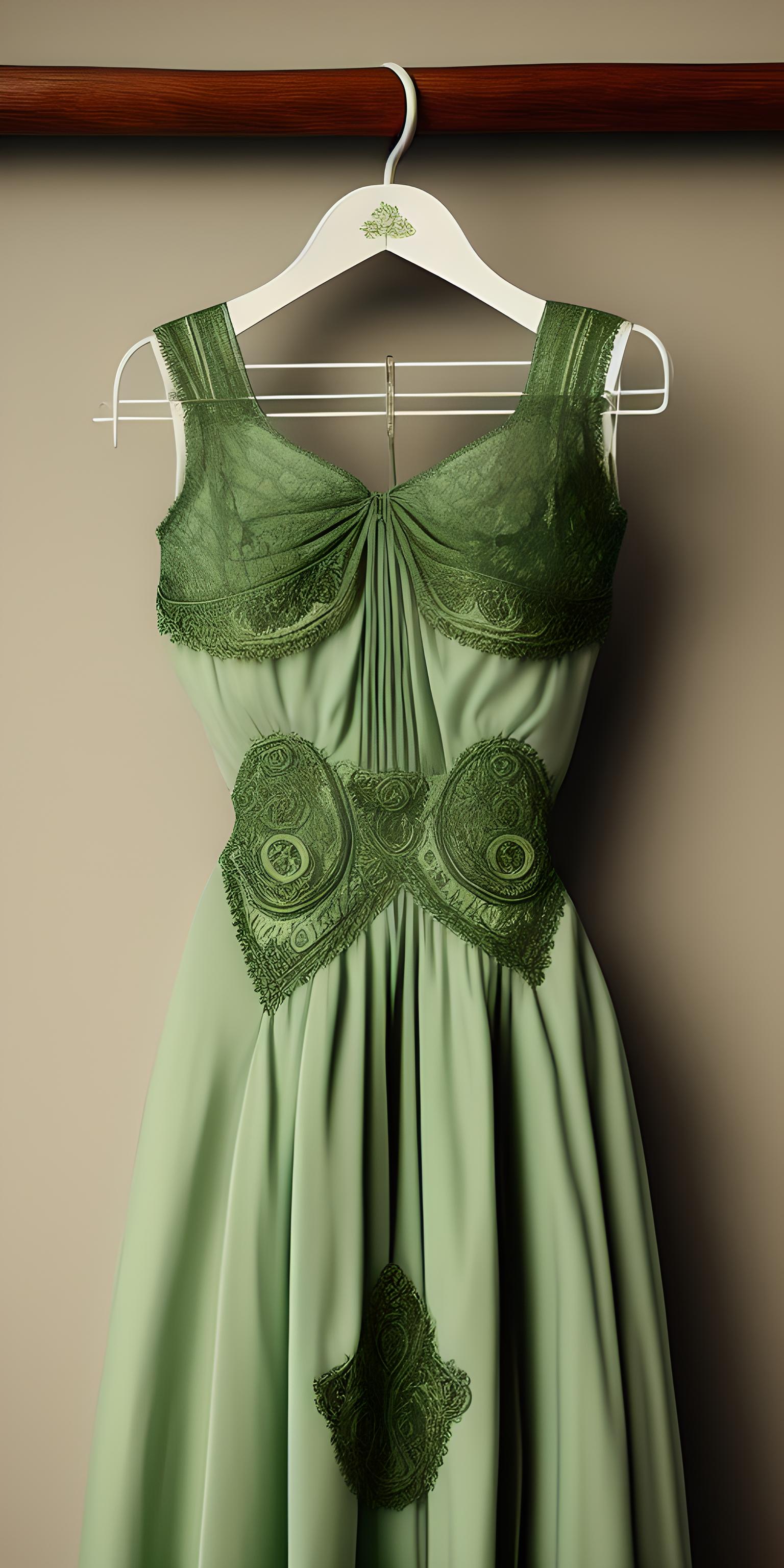 绿裙