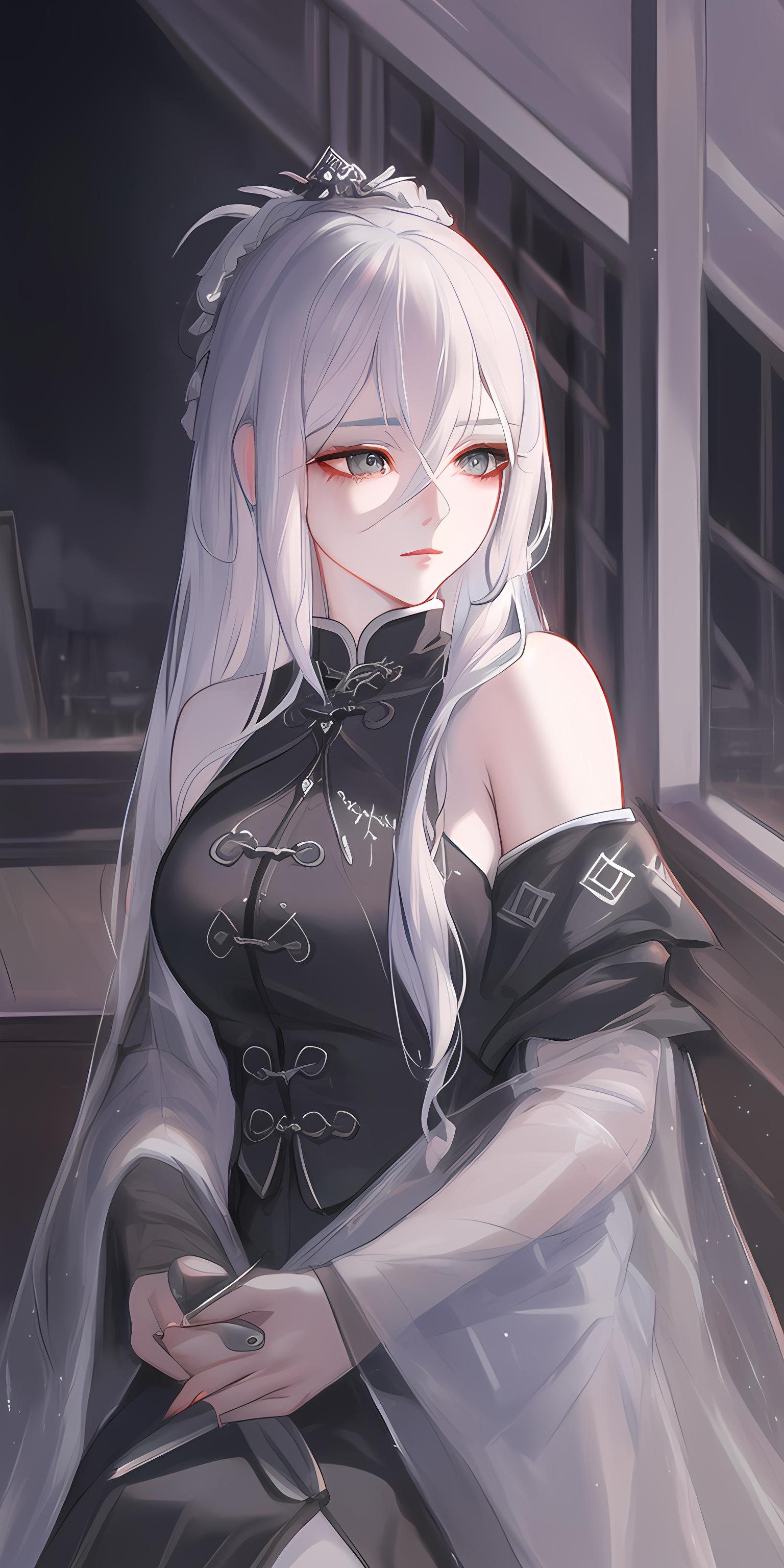 少女沉思3