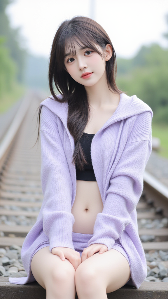 紫衣女孩