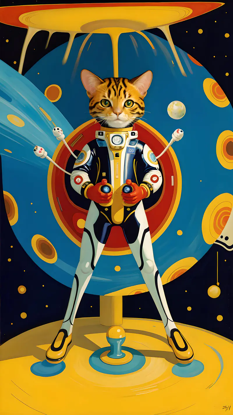 宇航员猫猫