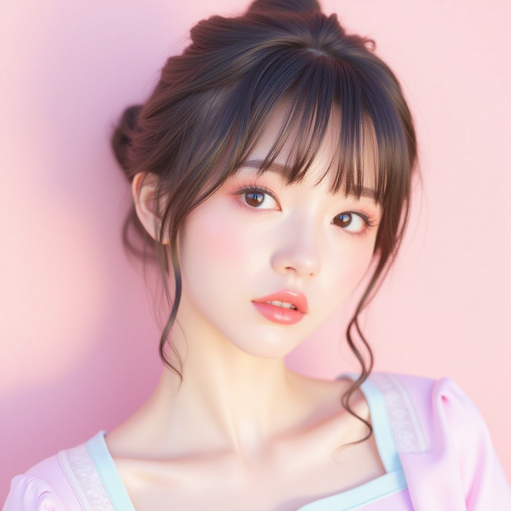 可爱治愈系女孩
