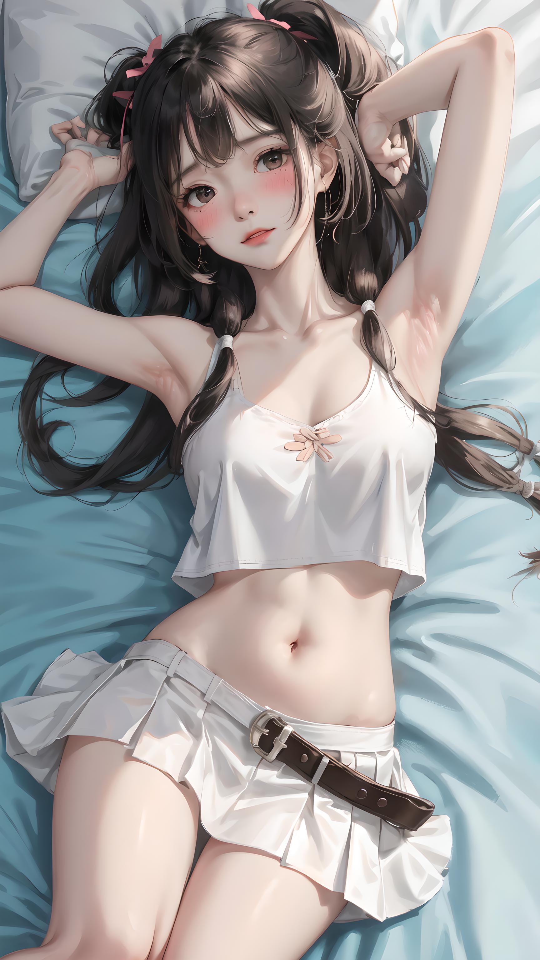 慵懒少女