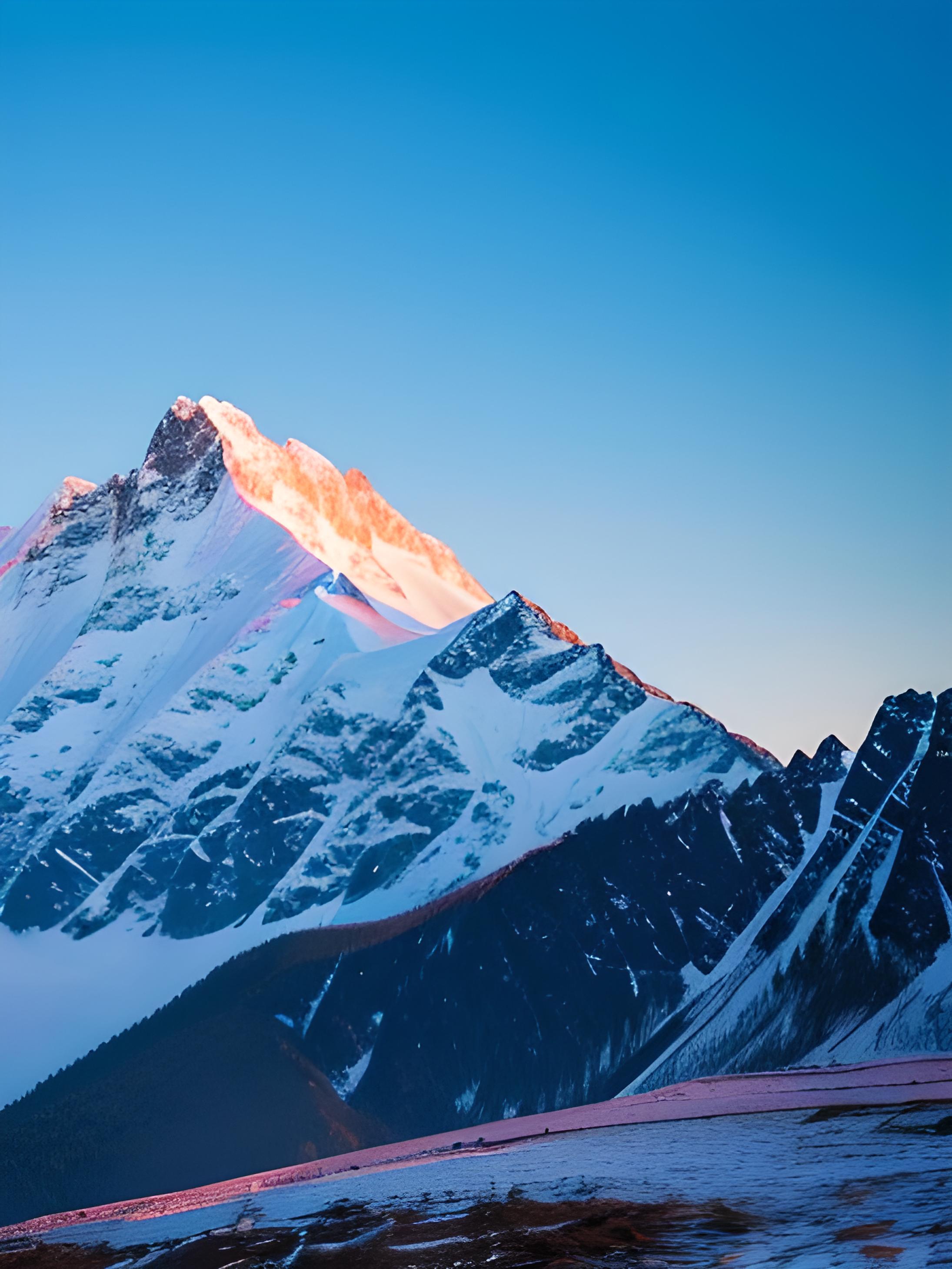 日照金山